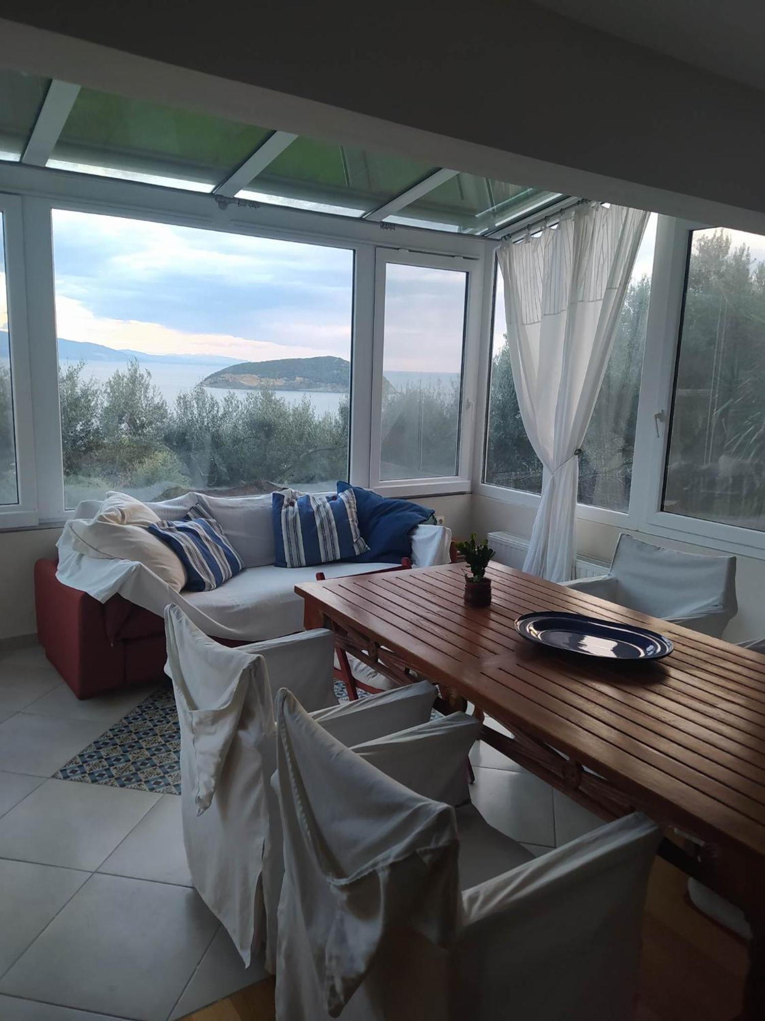 Maria Olive And Sea Villa Nea Iraklitsa Exterior foto